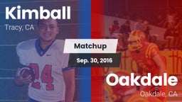 Matchup: Kimball vs. Oakdale  2016