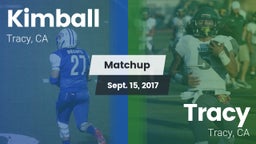Matchup: Kimball vs. Tracy  2017