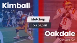 Matchup: Kimball vs. Oakdale  2017