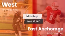 Matchup: West vs. East Anchorage  2017