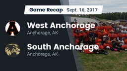 Recap: West Anchorage  vs. South Anchorage  2017