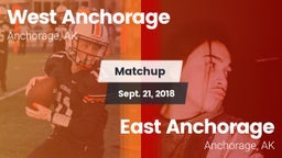 Matchup: West vs. East Anchorage  2018