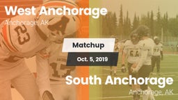 Matchup: West vs. South Anchorage  2019