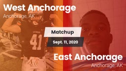 Matchup: West vs. East Anchorage  2020