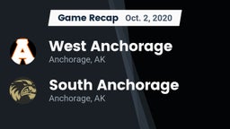 Recap: West Anchorage  vs. South Anchorage  2020