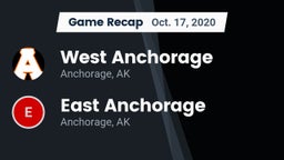 Recap: West Anchorage  vs. East Anchorage  2020