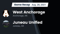 Recap: West Anchorage  vs. Juneau Unified 2021