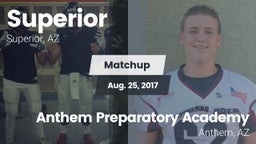 Matchup: Superior vs. Anthem Preparatory Academy 2017