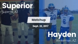 Matchup: Superior vs. Hayden  2017