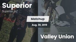 Matchup: Superior vs. Valley Union 2019
