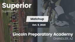 Matchup: Superior vs. Lincoln Preparatory Academy 2020