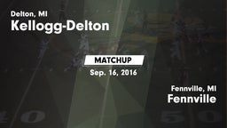 Matchup: Delton vs. Fennville  2016