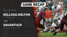 Recap: Kellogg-Delton  vs. Saugatuck  2016