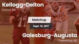 Matchup: Delton vs. Galesburg-Augusta  2017