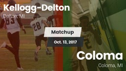 Matchup: Delton vs. Coloma  2017