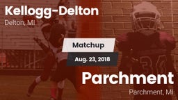 Matchup: Delton vs. Parchment  2018