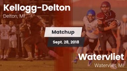 Matchup: Delton vs. Watervliet  2018
