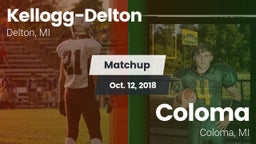 Matchup: Delton vs. Coloma  2018