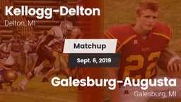 Matchup: Delton vs. Galesburg-Augusta  2019