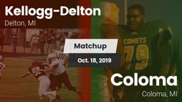 Matchup: Delton vs. Coloma  2019