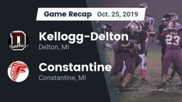 Recap: Kellogg-Delton  vs. Constantine  2019