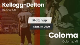 Matchup: Delton vs. Coloma  2020