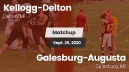 Matchup: Delton vs. Galesburg-Augusta  2020