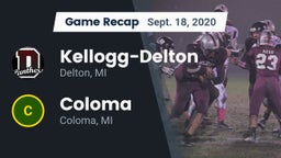 Recap: Kellogg-Delton  vs. Coloma  2020