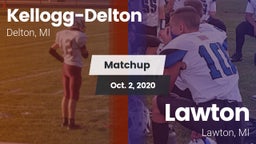 Matchup: Delton vs. Lawton  2020