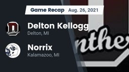 Recap: Delton Kellogg  vs. Norrix  2021