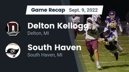 Recap: Delton Kellogg  vs. South Haven  2022