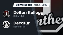 Recap: Delton Kellogg  vs. Decatur  2023