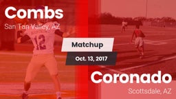 Matchup: Combs vs. Coronado  2017