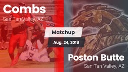 Matchup: Combs vs. Poston Butte  2018