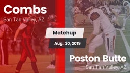 Matchup: Combs vs. Poston Butte  2019