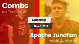Matchup: Combs vs. Apache Junction  2019