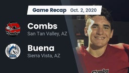 Recap: Combs  vs. Buena  2020