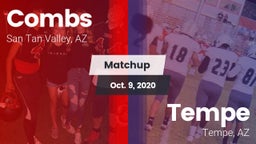Matchup: Combs vs. Tempe  2020