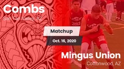 Matchup: Combs vs. Mingus Union  2020
