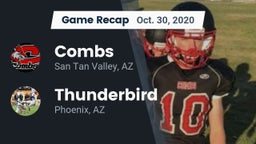 Recap: Combs  vs. Thunderbird  2020