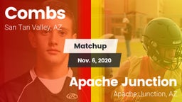 Matchup: Combs vs. Apache Junction  2020