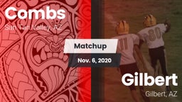 Matchup: Combs vs. Gilbert  2020