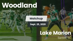 Matchup: Woodland vs. Lake Marion  2020