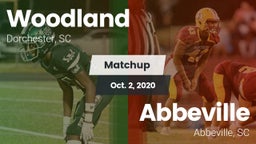 Matchup: Woodland vs. Abbeville  2020