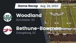 Recap: Woodland  vs. Bethune-Bowman  2022