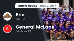 Recap: Erie  vs. General McLane  2017