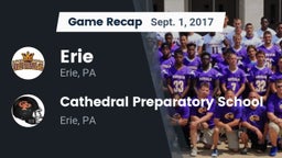Recap: Erie  vs. Cathedral Preparatory School 2017