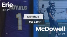 Matchup: Central Tech High vs. McDowell  2017