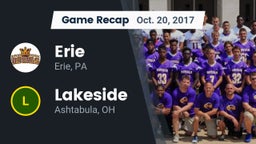 Recap: Erie  vs. Lakeside  2017