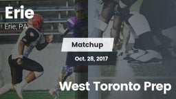 Matchup: Central Tech High vs. West Toronto Prep 2017